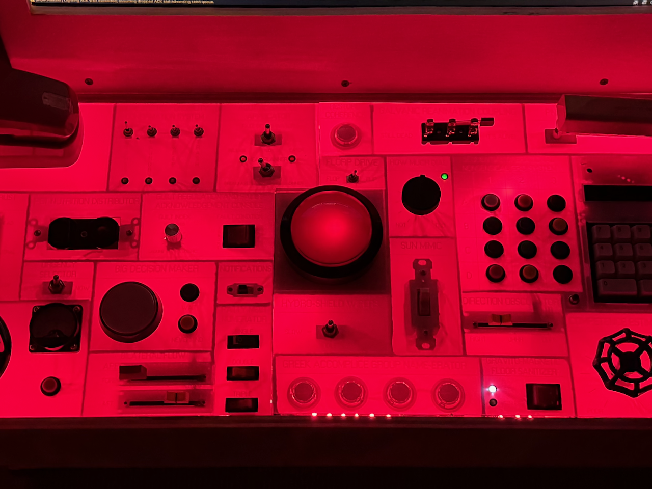 PRESSURIZED Control Deck